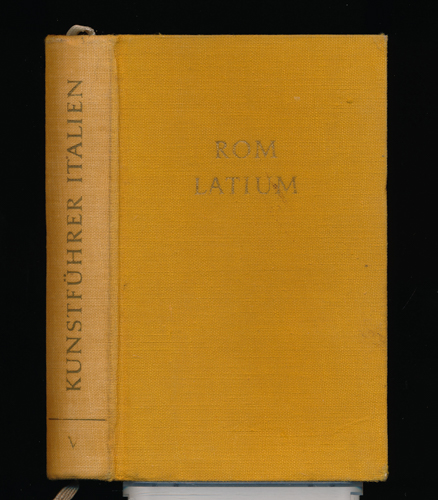 RECLAMS KUNSTFÜHRER ITALIEN - Henze, Anton (Bearb.)  Rom und Latium. 
