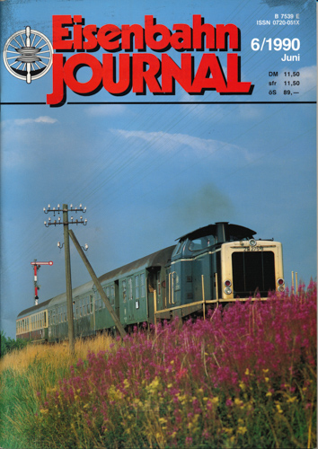   Eisenbahn Journal Heft 6/1990 (Juni 1990). 