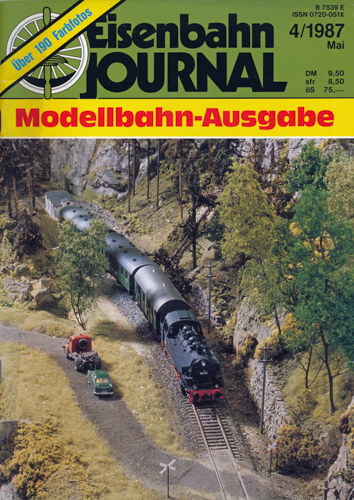   Eisenbahn Journal Modellbahn-Ausgabe Heft 4/1987 (Mai 1987). 