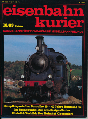 Div.  Eisenbahn-Kurier Heft 10/1983 (Oktober 1983). 