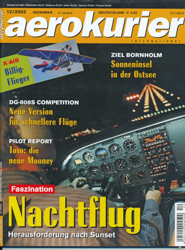   Aerokurier international. hier: Heft 12/2003. 