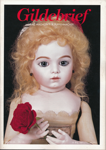   Gildebrief. Das Magazin für Puppenmacher. hier: Heft 1 / Februar 1993 (10. Jahrgang). 