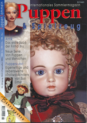   Puppen & Spielzeug. Internationales Sammlermagazin. hier: Heft 6/September 2001 (26. Jahrgang). 