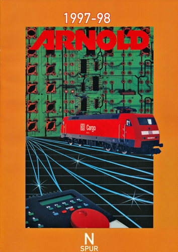   ARNOLD Modelleisenbahnen Katalog 1997-98. 