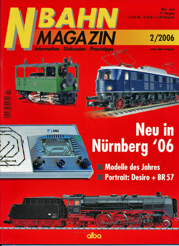   NBahn Magazin Heft 2/2006: Neu in Nürnberg '06 u.a.. 