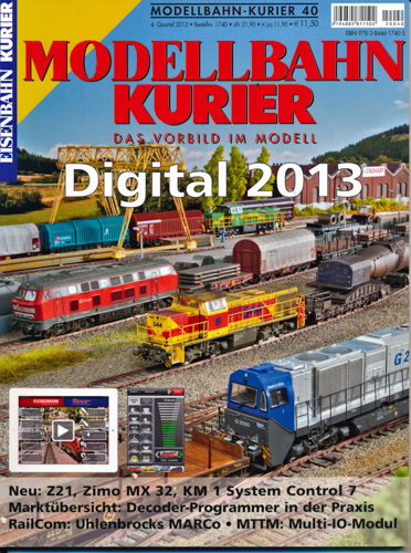   Eisenbahn Kurier Modellbahn-Kurier Heft 40: Digital 2013. 