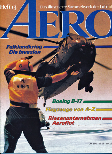   AERO. Das illustrierte Sammelwerk der Luftfahrt. hier: Heft 13. 