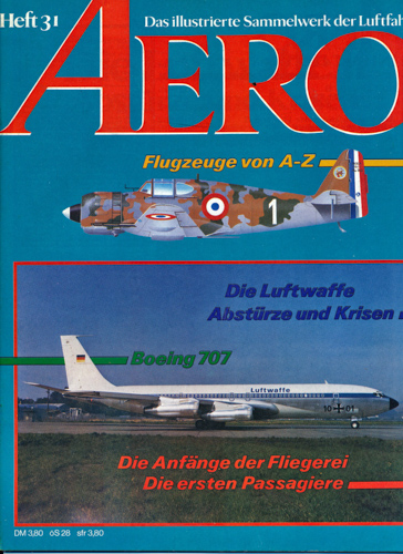   AERO. Das illustrierte Sammelwerk der Luftfahrt. hier: Heft 31. 