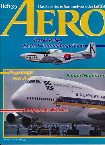   AERO. Das illustrierte Sammelwerk der Luftfahrt. hier: Heft 35. 