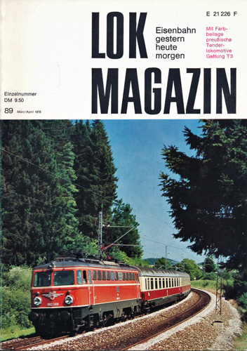   Lok Magazin Heft 89. 