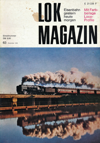   Lok Magazin Heft 63 (Dezember 1973). 