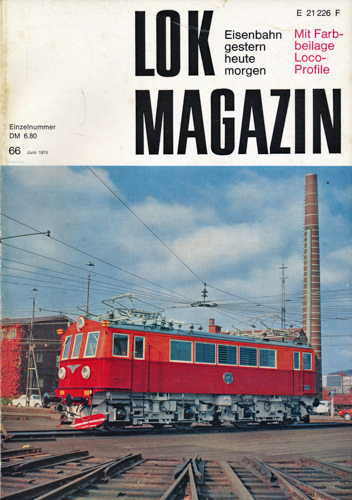   Lok Magazin Heft 66 (Juni 1974). 