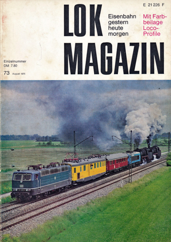   Lok Magazin Heft 73 (August 1975). 