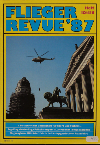   Flieger Revue '87. hier: Heft 10/416. 