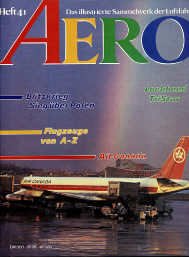   AERO. Das illustrierte Sammelwerk der Luftfahrt. hier: Heft 41. 