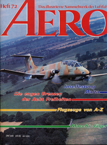   AERO. Das illustrierte Sammelwerk der Luftfahrt. hier: Heft 72. 