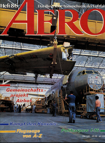   AERO. Das illustrierte Sammelwerk der Luftfahrt. hier: Heft 86. 