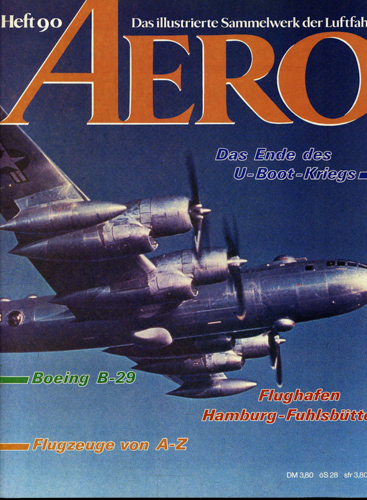   AERO. Das illustrierte Sammelwerk der Luftfahrt. hier: Heft 90. 