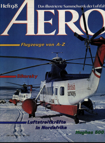   AERO. Das illustrierte Sammelwerk der Luftfahrt. hier: Heft 98. 