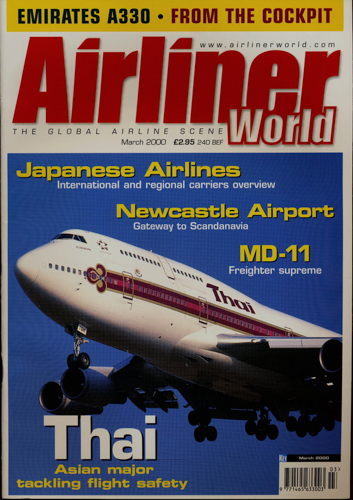   Airliner World The Global Airline Scene. here: Magazine March 2000. 
