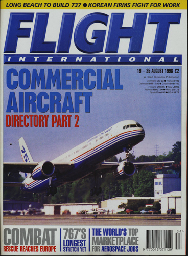   Flight International. A Reed Business Publication.here: 19.-25. August 1998. 