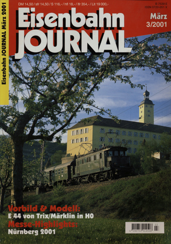   Eisenbahn Journal Heft 3/2001 (März 2001). 