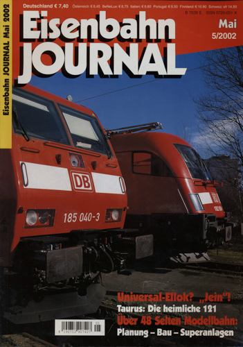   Eisenbahn Journal Heft 5/2002 (Mai 2002). 