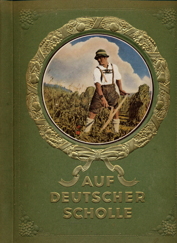 Hans von der Nordmark  Sammelbilder-Album "Auf deutscher Scholle". 