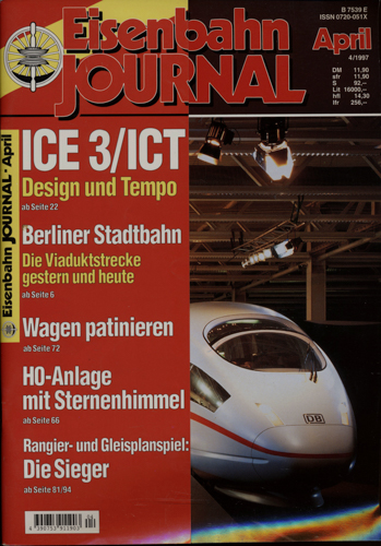   Eisenbahn Journal Heft 4/1997 (April 1997). 