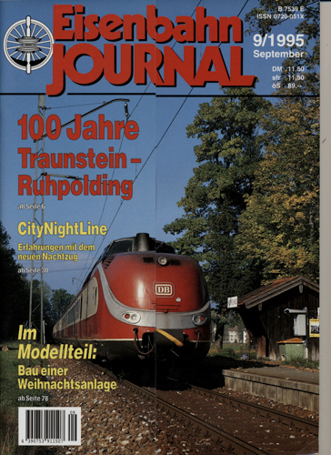   Eisenbahn Journal Heft 9/1995 (September 1995). 