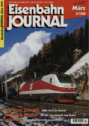   Eisenbahn Journal Heft 3/1999 (März 1999). 