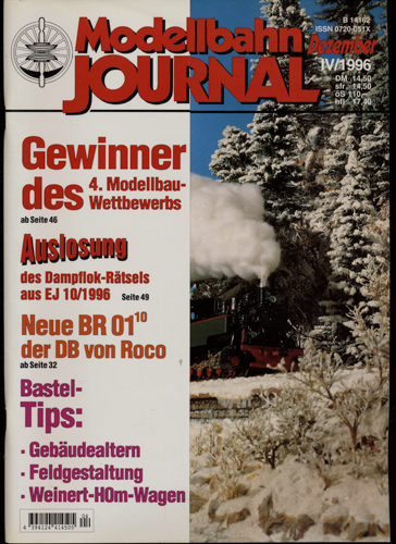   Modellbahn Journal Heft IV/1996 (Dezember 1996). 