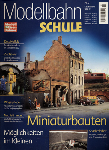   ModellbahnSchule Nr. 9: Miniaturbauten. 