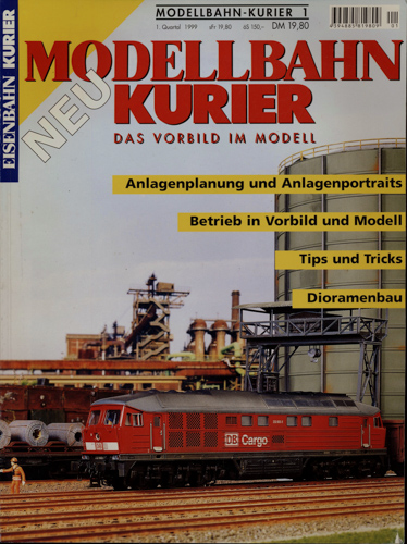   Eisenbahn Kurier Modellbahn-Kurier Heft 1: Anlagenplanung und Anlagenportraits u.a.. 
