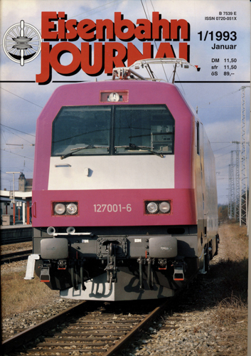   Eisenbahn Journal Heft 1/1993 (Januar 1993). 