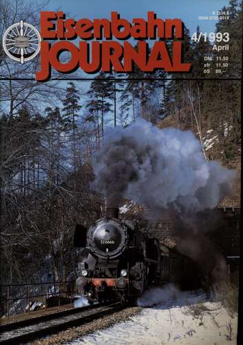   Eisenbahn Journal Heft 4/1993 (April 1993). 