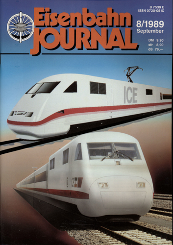   Eisenbahn Journal Heft 8/1989 (September 1989). 