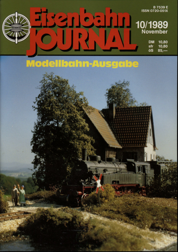   Eisenbahn Journal Heft 10/1989 (November 1989): Modellbahn-Ausgabe. 