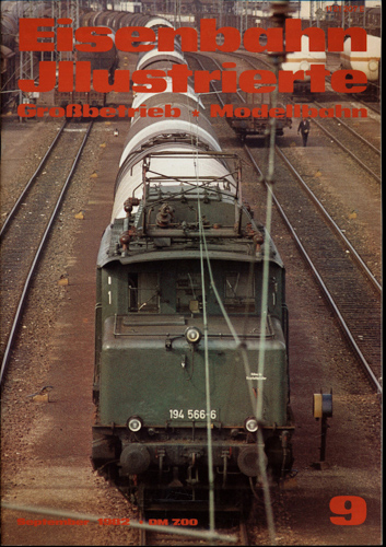   Eisenbahn Illustrierte Großbetrieb   Modellbahn Heft 9/1982 (September 1982). . .  