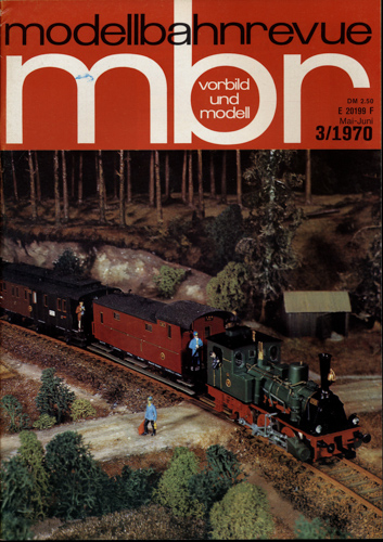   mbr-Modellbahnrevue Heft 3/1970 (Mai-Juni 1970). 