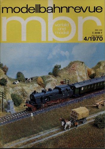   mbr-Modellbahnrevue Heft 4/1970 (Juli-August 1970). 