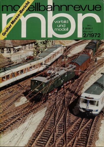   mbr-Modellbahnrevue Heft 2/1972 (März-April 1970). 