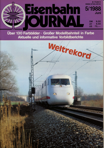   Eisenbahn Journal Heft 5/1988 (Juni 1988). 