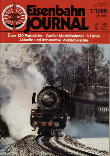   Eisenbahn Journal Heft 1/1986 (Januar 1986). 