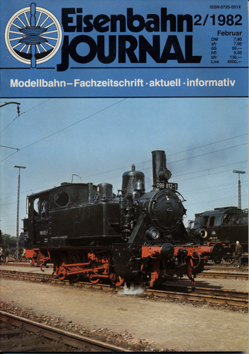   Eisenbahn Journal Heft 2/1982 (Februar 1982). 