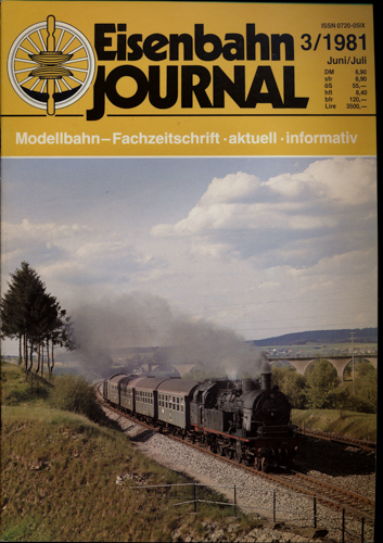   Eisenbahn Journal Heft 3/1981 (Juni/Juli 1981). 