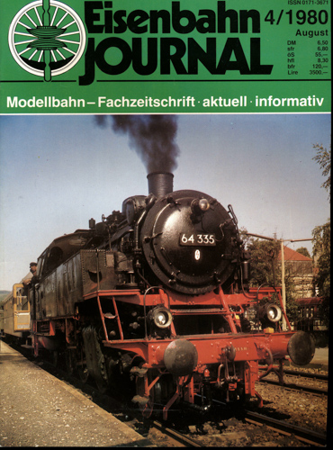   Eisenbahn Journal Heft 4/1980 (August 1980). 