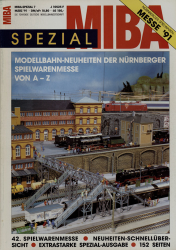   MIBA-Spezial Heft 7: Messe 1991. 