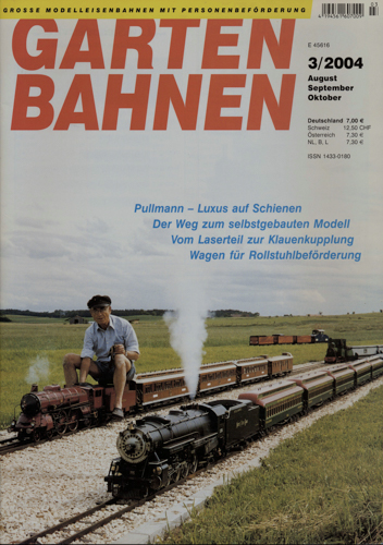   Gartenbahnen Heft 3/2004. 
