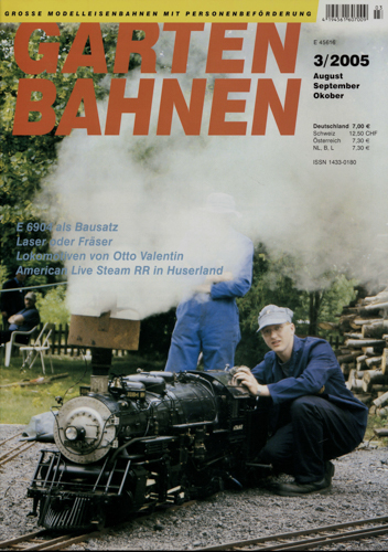   Gartenbahnen Heft 3/2005. 